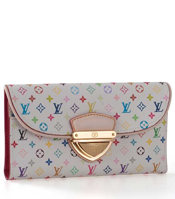 1:1 Copy Louis Vuitton Monogram Multicolore Eugenie Wallet N93736 Replica - Click Image to Close